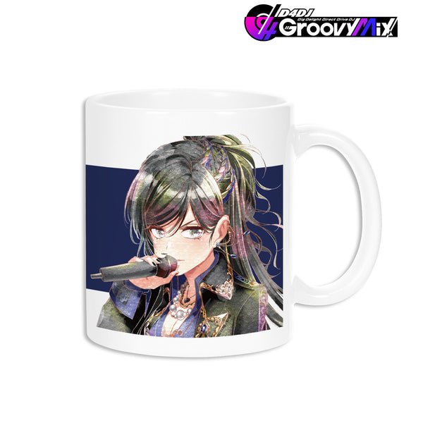 『D4DJ Groovy Mix』青柳 椿 Ani-Art aqua label マグカップ