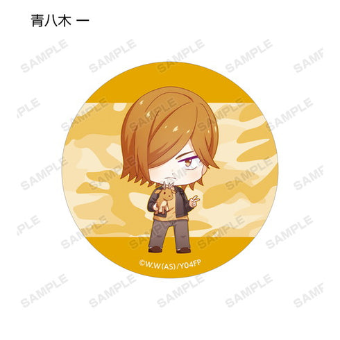 "Yowamushi Pedal GLORY LINE × Tobu Zoo" Tobu Zoo Collaboration Trading Chibi Character Series Vol. 2 Acrylic Badge Ver. A