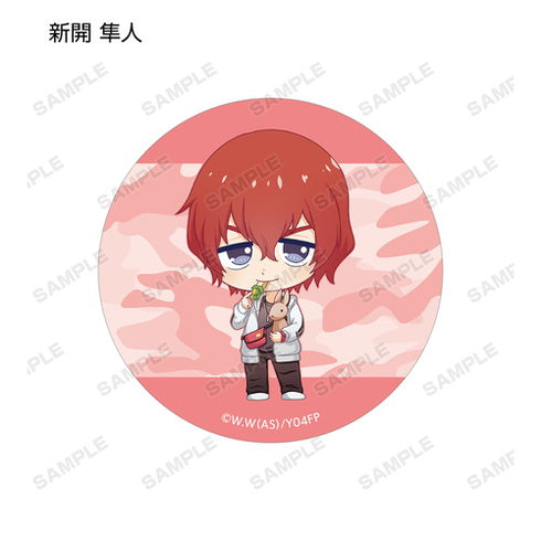 "Yowamushi Pedal GLORY LINE × Tobu Zoo" Tobu Zoo Collaboration Trading Chibi Character Series Vol. 2 Acrylic Badge Ver. A