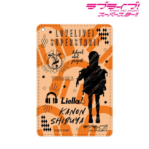 『ラブライブ!スーパースター!!』Ani-Sketch 1ポケットパスケース 澁谷かのん