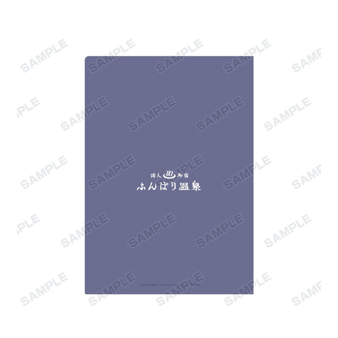 『SHAMAN KING シャーマンキング』描き下ろしイラスト 麻倉 葉&ハオ ふんばり温泉浴衣ver. クリアファイル
