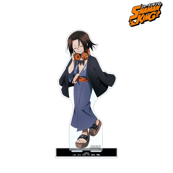 『SHAMAN KING シャーマンキング』描き下ろしイラスト 麻倉 葉 ふんばり温泉浴衣ver. BIGアクリルスタンド