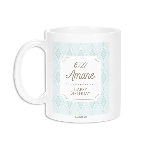『MILGRAM -ミルグラム-』描き下ろしイラスト アマネ バースデーver. マグカップ