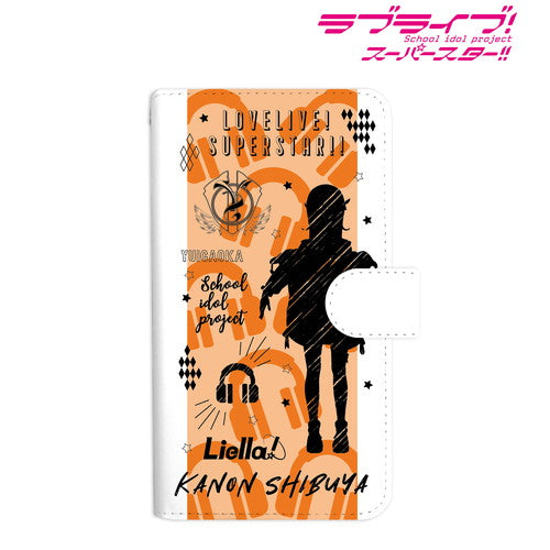 『ラブライブ!スーパースター!!』澁谷かのん Ani-Sketch 手帳型スマホケース