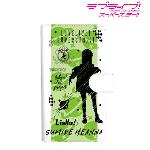 『ラブライブ!スーパースター!!』平安名すみれ Ani-Sketch 手帳型スマホケース