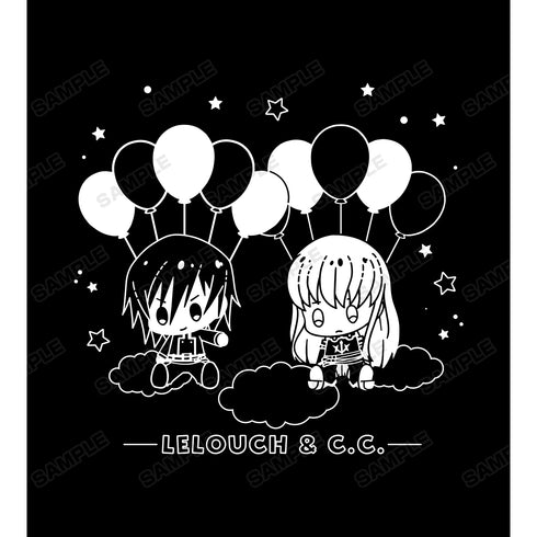 『コードギアス 反逆のルルーシュ』ルルーシュ&C.C. POPOON Tシャツ(メンズ/レディース)