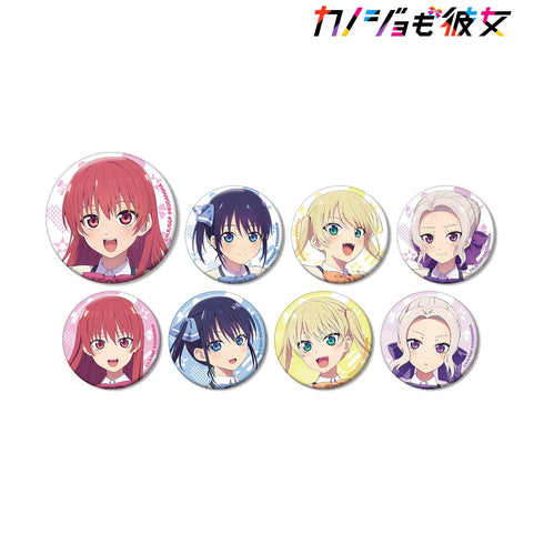 『カノジョも彼女』トレーディング缶バッジ BOX