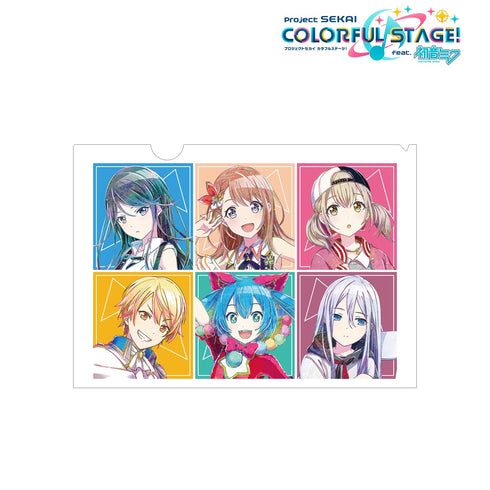 『プロジェクトセカイ カラフルステージ! feat. 初音ミク』集合 Ani-Art クリアファイル