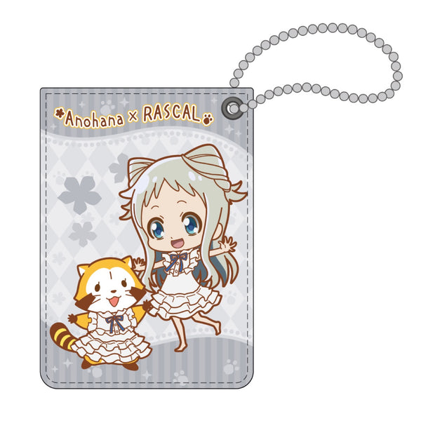 「あの日見た花の名前を僕達はまだ知らない。×ラスカル」シングルパスケース/めんまver.