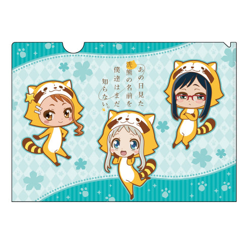 「あの日見た花の名前を僕達はまだ知らない。×ラスカル」クリアファイル