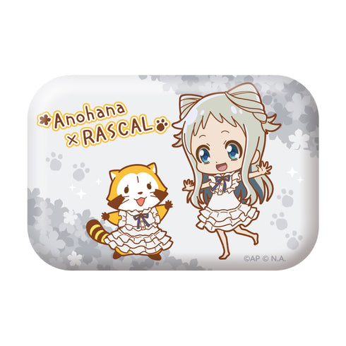 「あの日見た花の名前を僕達はまだ知らない。×ラスカル」トレーディングスクエア缶バッジ(BOX)