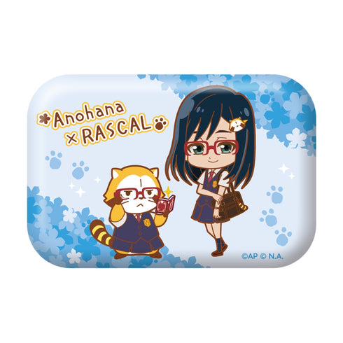 「あの日見た花の名前を僕達はまだ知らない。×ラスカル」トレーディングスクエア缶バッジ(BOX)