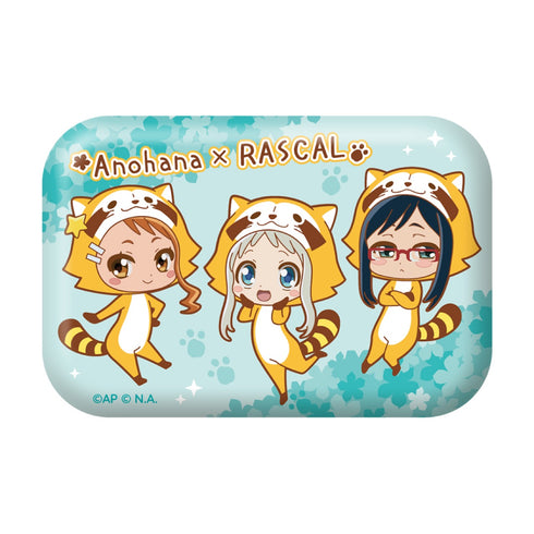 「あの日見た花の名前を僕達はまだ知らない。×ラスカル」トレーディングスクエア缶バッジ(BOX)