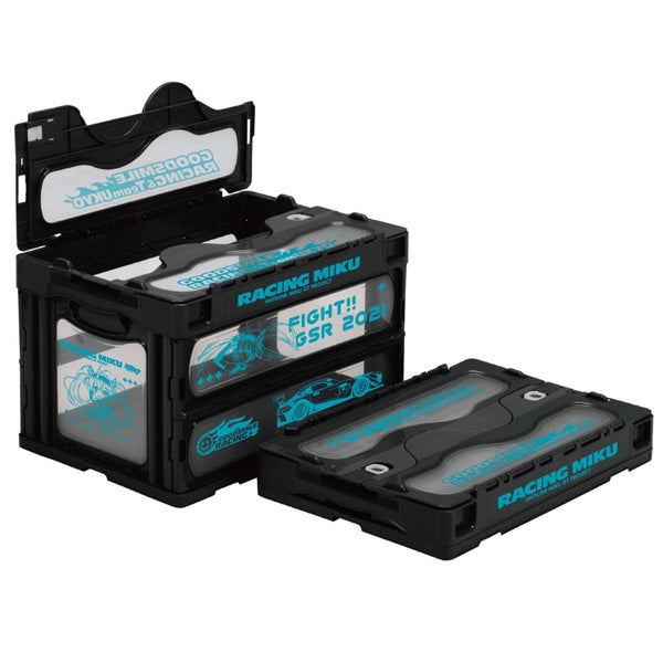 「初音ミク」レーシングミク 2021Ver. 折りたたみコンテナ