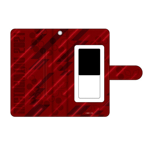 「初音ミク」レーシングミク 2021TeamUKYO 応援Ver. 手帳型スマートフォンケース