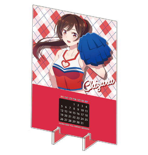 『彼女、お借りします』アクリル万年カレンダー 水原千鶴 チアガールver