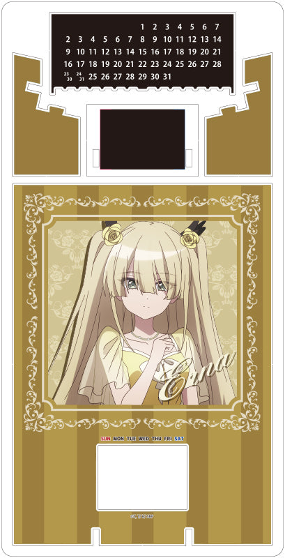 『スパイ教室』描き下ろしアクリル万年カレンダー エルナ