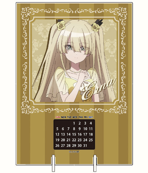 『スパイ教室』描き下ろしアクリル万年カレンダー エルナ