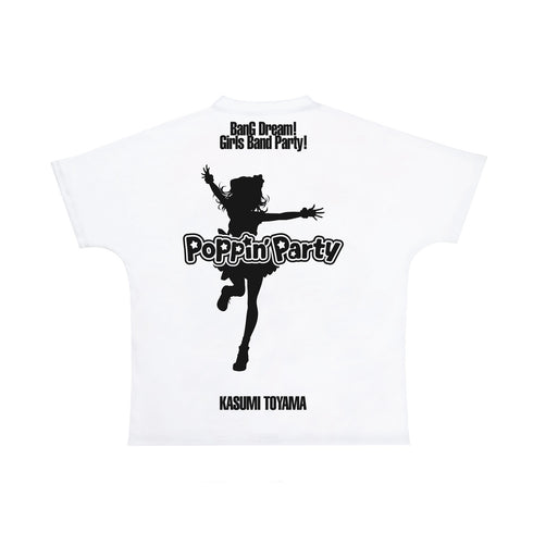 『バンドリ! ガールズバンドパーティ!』Ani-Art フルグラフィックTシャツ ⼾⼭⾹澄 (Poppin’Party)