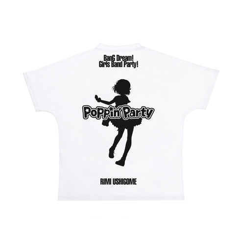 『バンドリ! ガールズバンドパーティ!』Ani-Art フルグラフィックTシャツ ⽜込りみ (Poppin’Party)