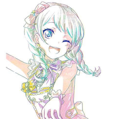 『バンドリ! ガールズバンドパーティ!』Ani-Art フルグラフィックTシャツ 若宮イヴ (Pastel*Palettes)