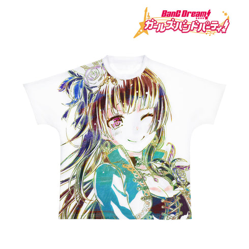 『バンドリ! ガールズバンドパーティ!』Ani-Art フルグラフィックTシャツ ⽩⾦燐⼦ (Roselia)
