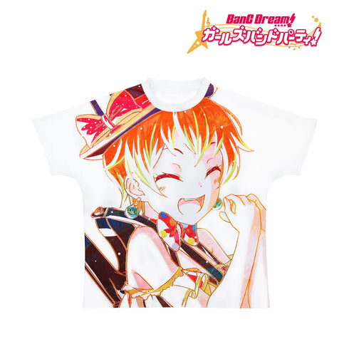 『バンドリ! ガールズバンドパーティ!』Ani-Art フルグラフィックTシャツ 北沢はぐみ (ハロー、ハッピーワール ド!)