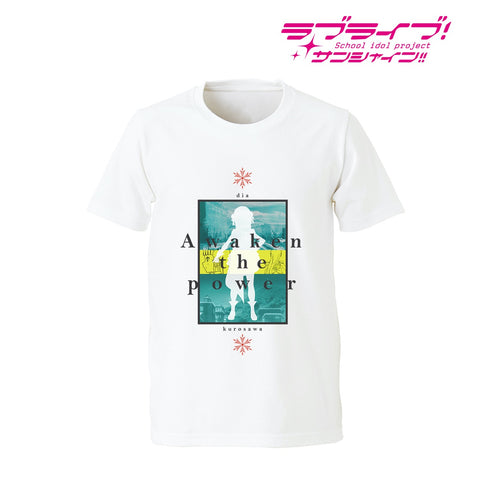 『ラブライブ!サンシャイン!!』黒澤ダイヤ Awaken the power Tシャツ(メンズ/レディース)