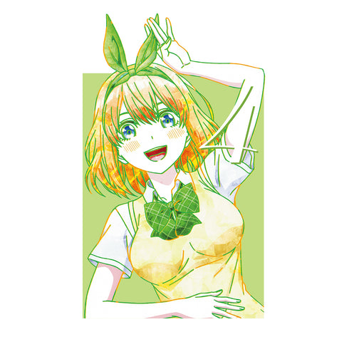 『五等分の花嫁』四葉 Ani-Art Tシャツ(メンズ/レディース)