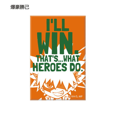 『僕のヒーローアカデミア』トレーディング台詞缶マグネット BOX