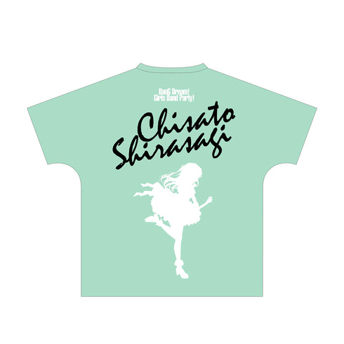 『バンドリ! ガールズバンドパーティ!』⽩鷺千聖 Ani-Art フルグラフィックTシャツ vol.2