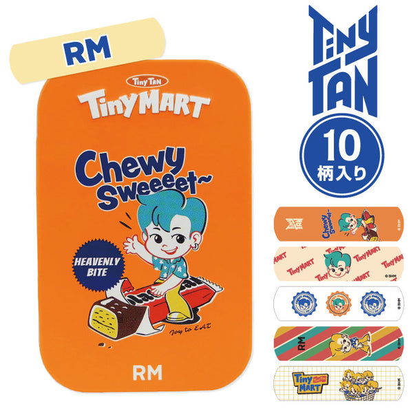 『Tiny TAN』缶ケース付きばんそうこう(TinyMART)RM