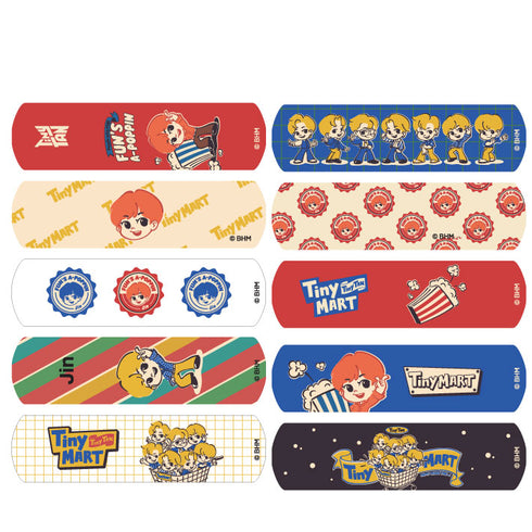 『Tiny TAN』缶ケース付きばんそうこう(TinyMART)JN