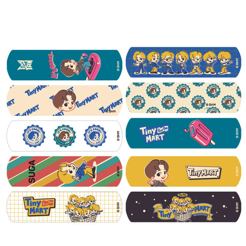 『Tiny TAN』缶ケース付きばんそうこう(TinyMART)SG