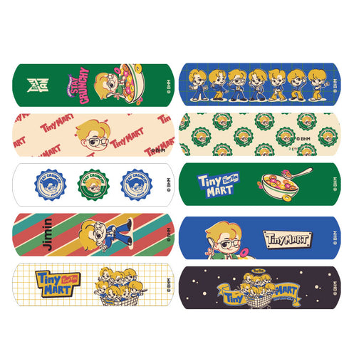 『Tiny TAN』缶ケース付きばんそうこう(TinyMART)JM