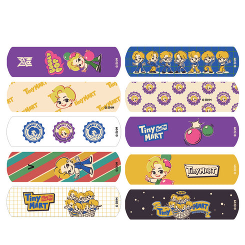 『Tiny TAN』缶ケース付きばんそうこう(TinyMART)V