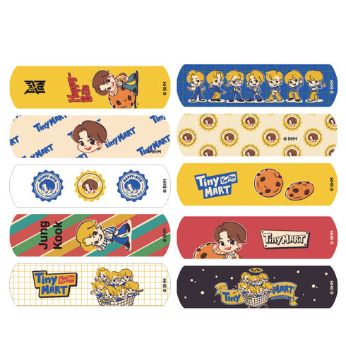 『Tiny TAN』缶ケース付きばんそうこう(TinyMART)JK