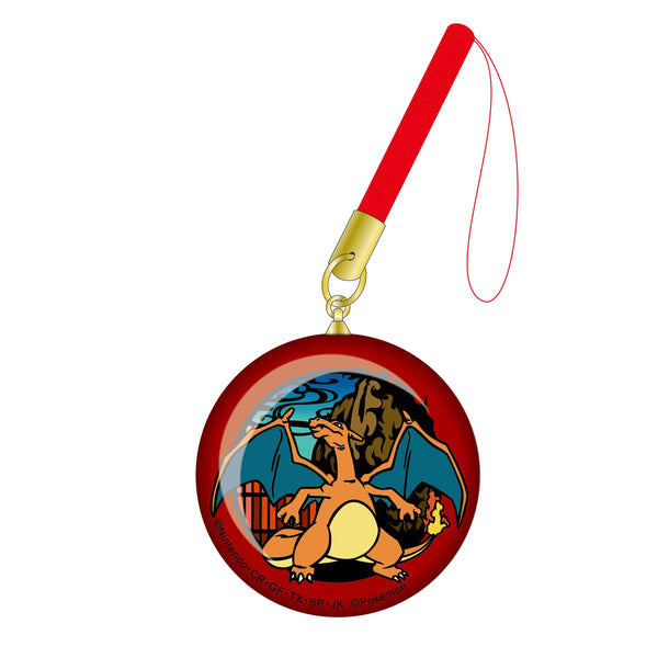 『ポケットモンスター』切り絵シリーズ ガラス根付 / リザードン