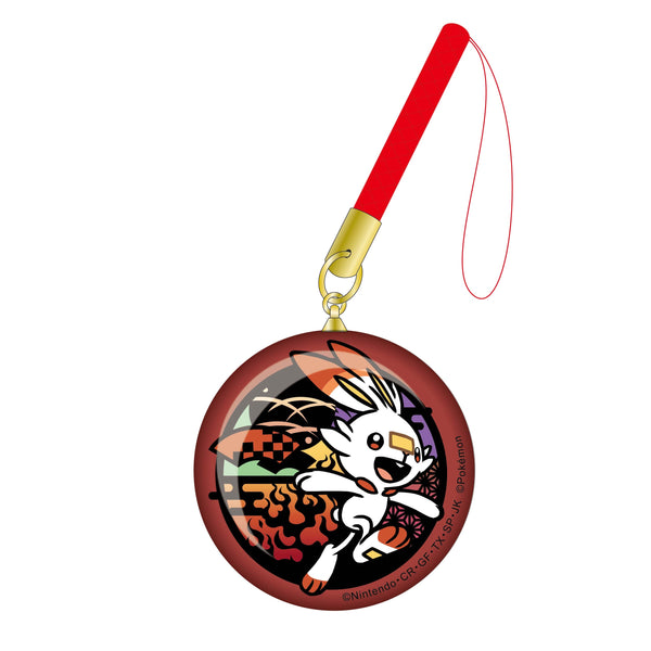 『ポケットモンスター』切り絵シリーズ ガラス根付 / ヒバニー