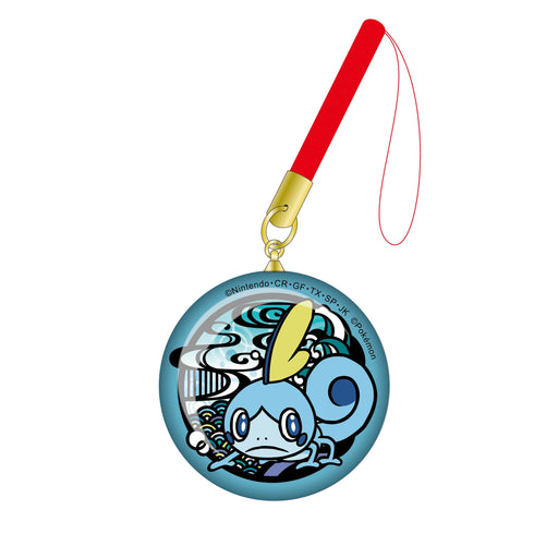 『ポケットモンスター』切り絵シリーズ ガラス根付 / メッソン