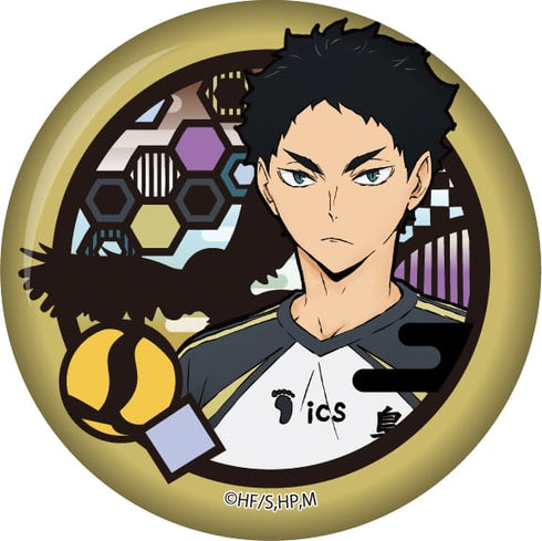 『ハイキュー!!』切り絵シリーズ 和紙缶バッジ BOX