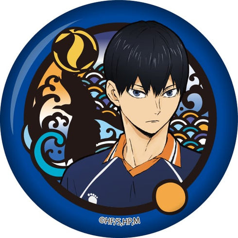 『ハイキュー!!』切り絵シリーズ 和紙缶バッジ BOX