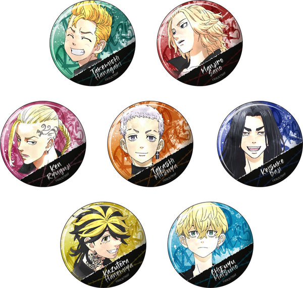 『東京リベンジャーズ』ウェットカラーシリーズ 缶バッジ BOX