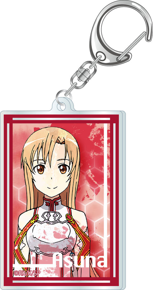 『 ソードアート・オンライン』ウェットカラーシリーズ アクリルキーホルダー アスナ SAO ver.