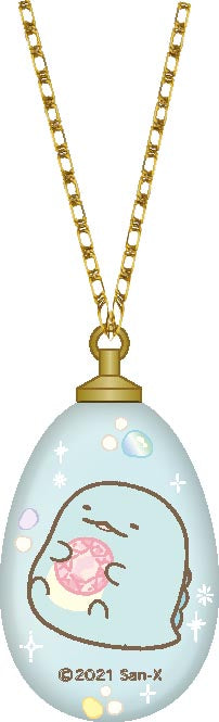 『すみっコぐらし』もぐらのおうち ガラスネックレス とかげ