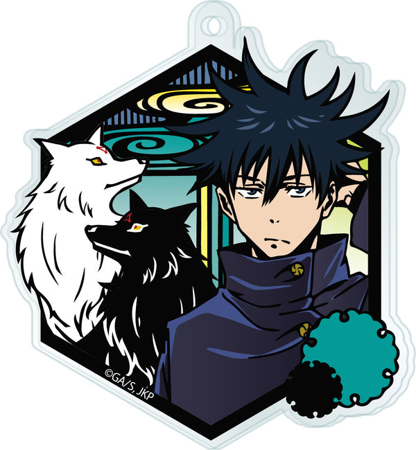 『呪術廻戦』切り絵シリーズ アクリルキーホルダー / 伏黒 恵