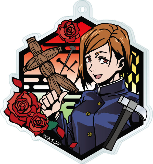 『呪術廻戦』切り絵シリーズ アクリルキーホルダー / 釘崎野薔薇