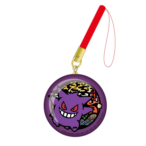 『ポケットモンスター』切り絵シリーズ ガラス根付 / ゲンガー