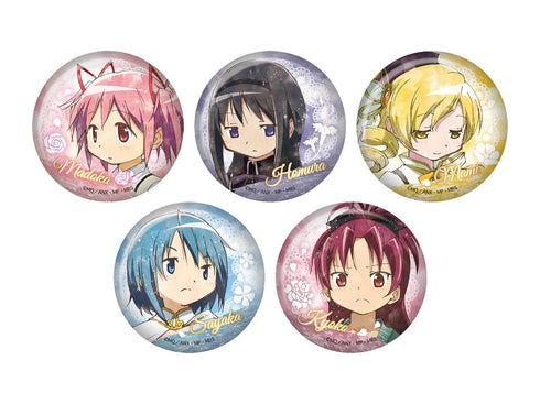 『魔法少女まどか☆マギカ』ウェットカラーシリーズ 缶バッジ BOX(5個入)