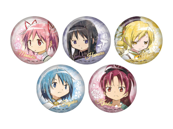『魔法少女まどか☆マギカ』ウェットカラーシリーズ 缶バッジ BOX(5個入)